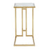 Mila Sofa Table Gold - Grey Marble